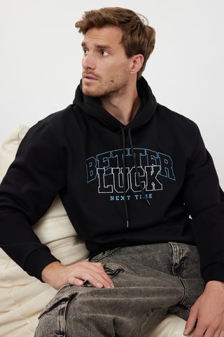 Sweat regular - Preto