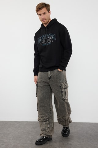 Sweat regular - Preto