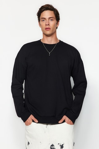Sweat oversize - Preto