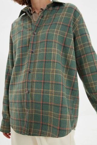 Camisa oversize - Verde