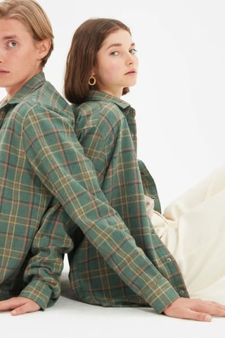 Camisa oversize - Verde