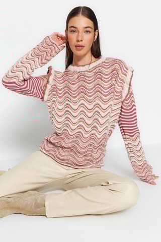 Camisola regular - Bege