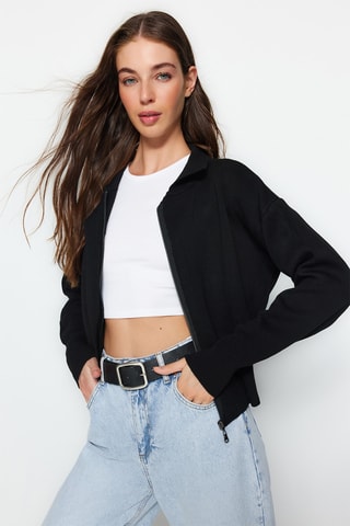 Casaco oversize - Preto