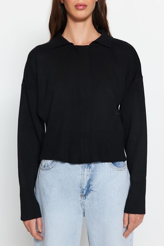 Casaco oversize - Preto