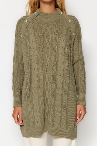 Camisola regular - Caqui