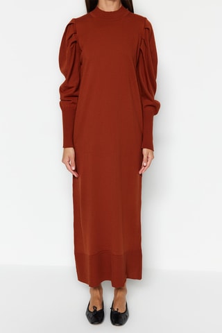 Vestido-camisola - Ferrugem