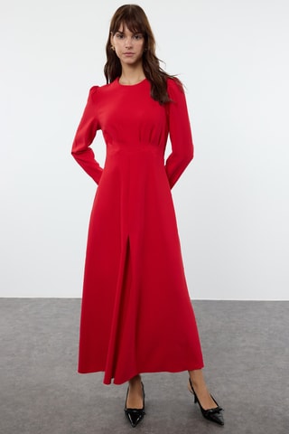Vestido comprido - Vermelho