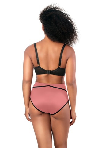 Soutien-gorge ampliforme Charlotte - 
Doré rose et noir