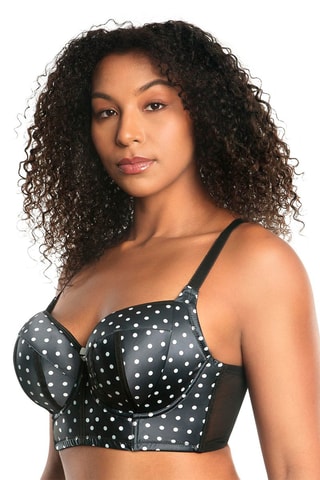 Soutien-gorge Charlotte - Noir et blanc