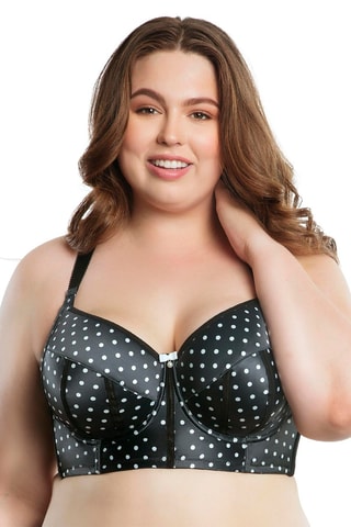 Soutien-gorge Charlotte - Noir et blanc