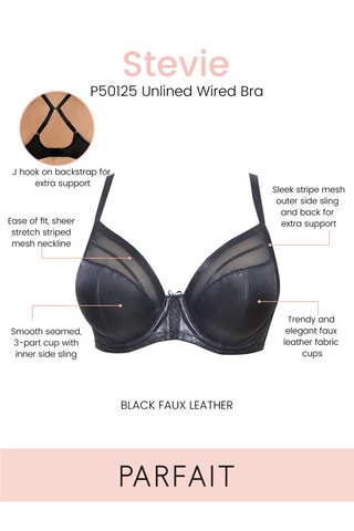 Soutien-gorge ampliforme Stevie - Noir