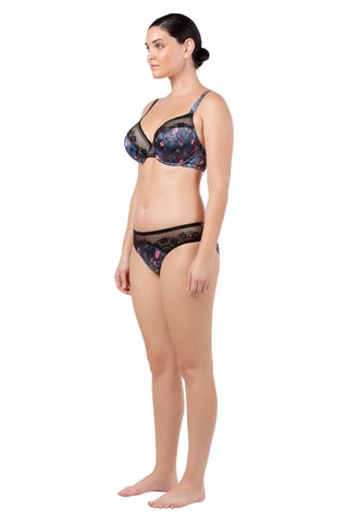 Soutien-gorge ampliforme Jade - Noir et vert