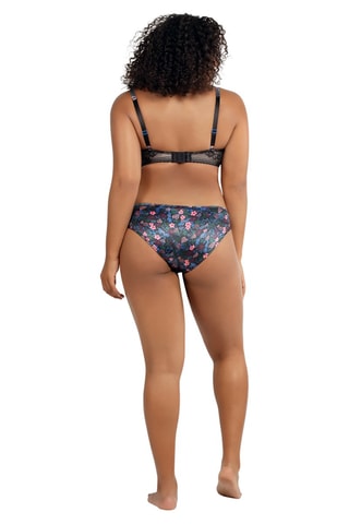 Soutien-gorge ampliforme Jade - Noir et vert