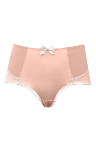 Culotte taille haute Charlotte - Rose poudré