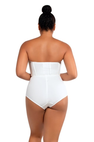 Culotte taille haute Elissa - Blanc