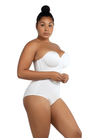 Culotte taille haute Elissa - Blanc