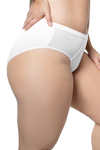 Culotte taille haute Parfait Panty - Blanc
