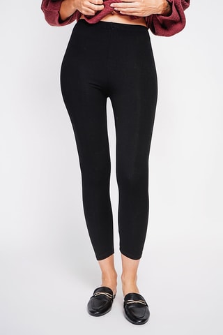 Leggings de tiro alto  - Negro