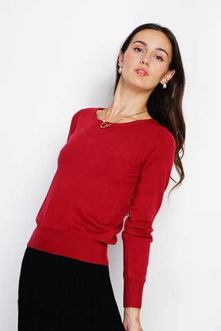 Jersey de cachemir - Rojo