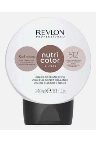 Crema Nutri Color 512 Filtri castano perla cenere - 240 ml