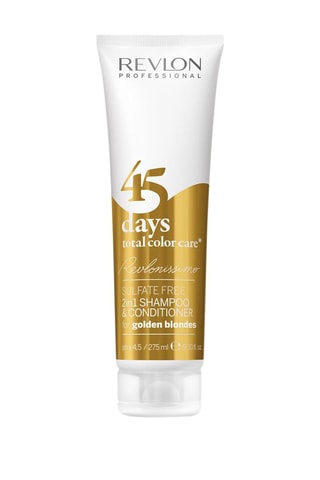 Shampoo e balsamo 2 in 1 45 Days - Biondo dorato - 275 ml