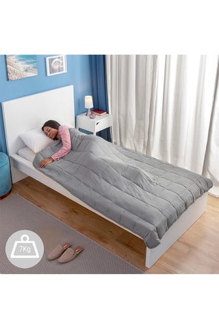 Coperta pesante 7 kg - Grigio