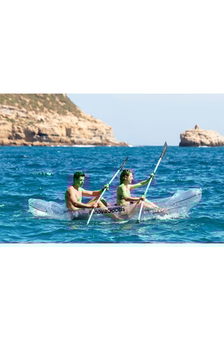 Kayak hinchable con accesorios - 312 cm - 2 personas