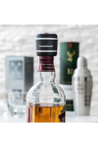 Serratura per bottiglia di vino - Nero