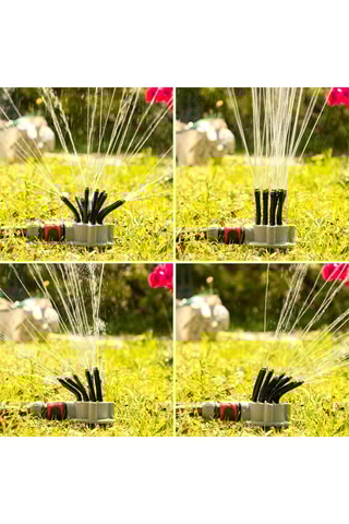 Irrigazione automatica giardino 360° - Grigio