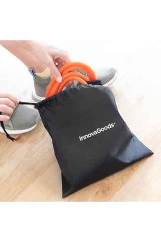 Cintura allenamento sportivo - Nero e arancione