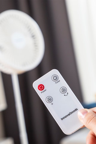 Ventilatore pieghevole e ricaricabile 3 in 1