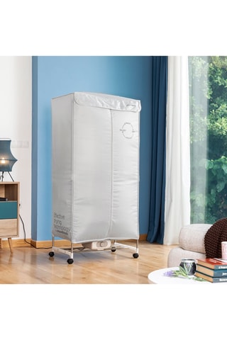 Stendibiancheria elettrico a 2 piani