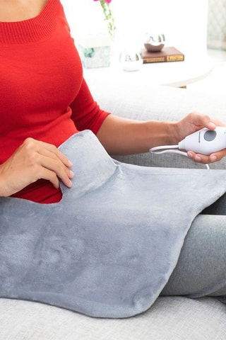 Cuscino termico collo e spalle - Grigio - 60 × 45 cm