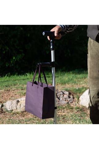 Bastone allungabile LED multifunzione - Grigio e nero