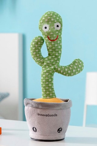 Cactus danzante e parlante ricaricabile - Da 6 mesi