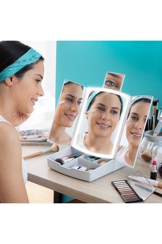 Specchio LED 3 in 1 - Grigio