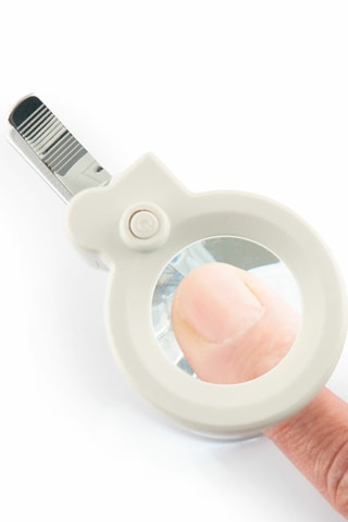 Set spa per piedi con luce e tagliaunghie - 38,5 x 22 x 37,5 cm