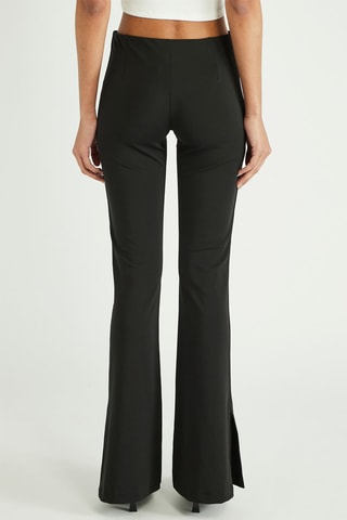 Pantaloni flare - Nero