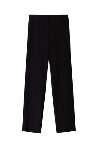 Pantaloni straight - Nero