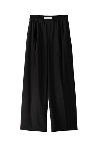 Pantalon wide legs - Noir