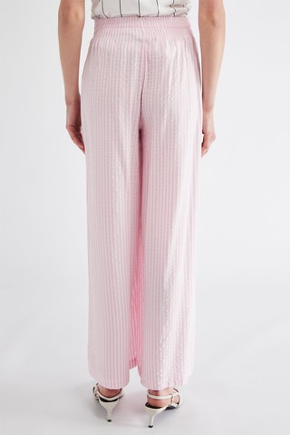 Pantaloni wide legs - Rosa