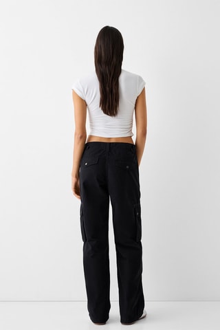 Pantaloni cargo - Nero