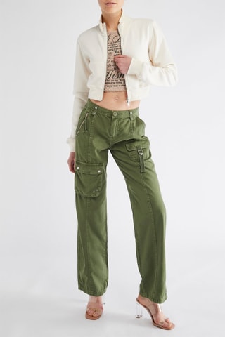 Pantaloni cargo - Verde