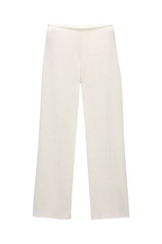 Pantalon flare - Blanc cassé