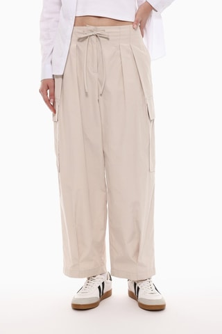 Pantalon cargo - Beige clair