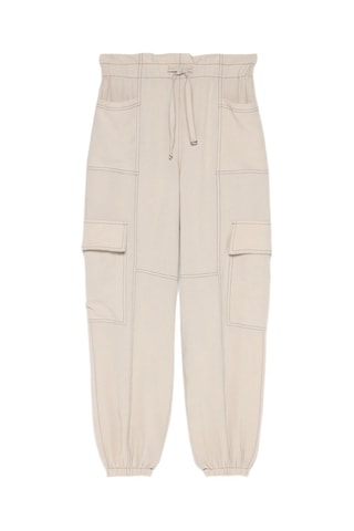 Pantalon cargo - Ecru