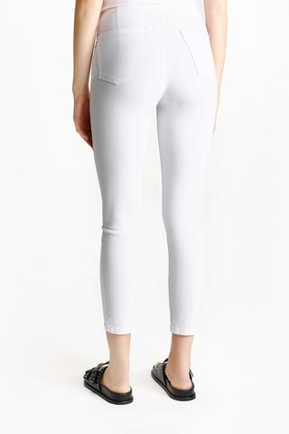 Jeggings premaman 7/8 - Bianco