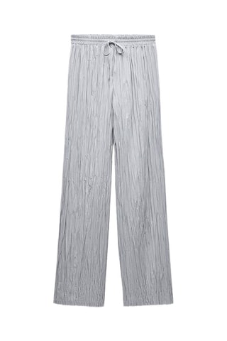 Pantaloni plissé - Grigio chiaro
