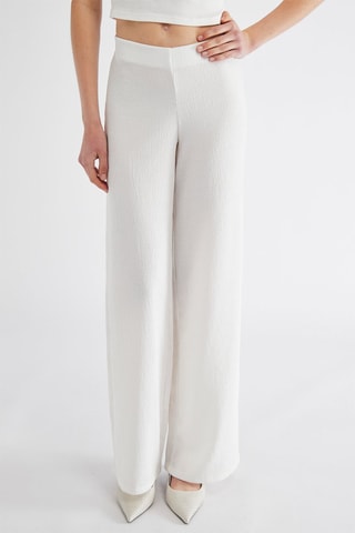 Pantalon wide legs - Blanc