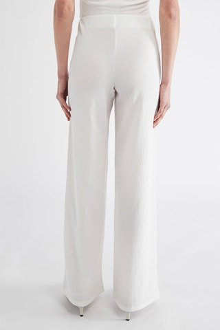 Pantalon wide legs - Blanc